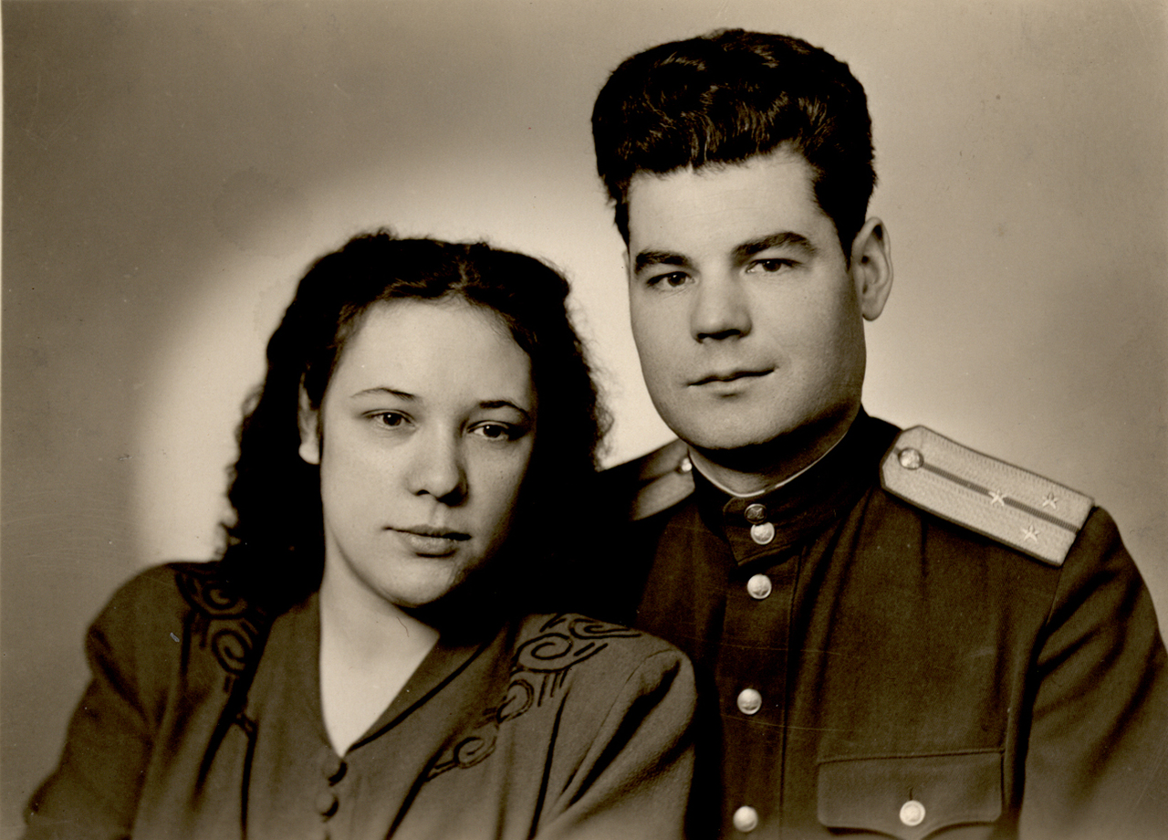 ГДР, г.Зигмар, февраль 1954 г.