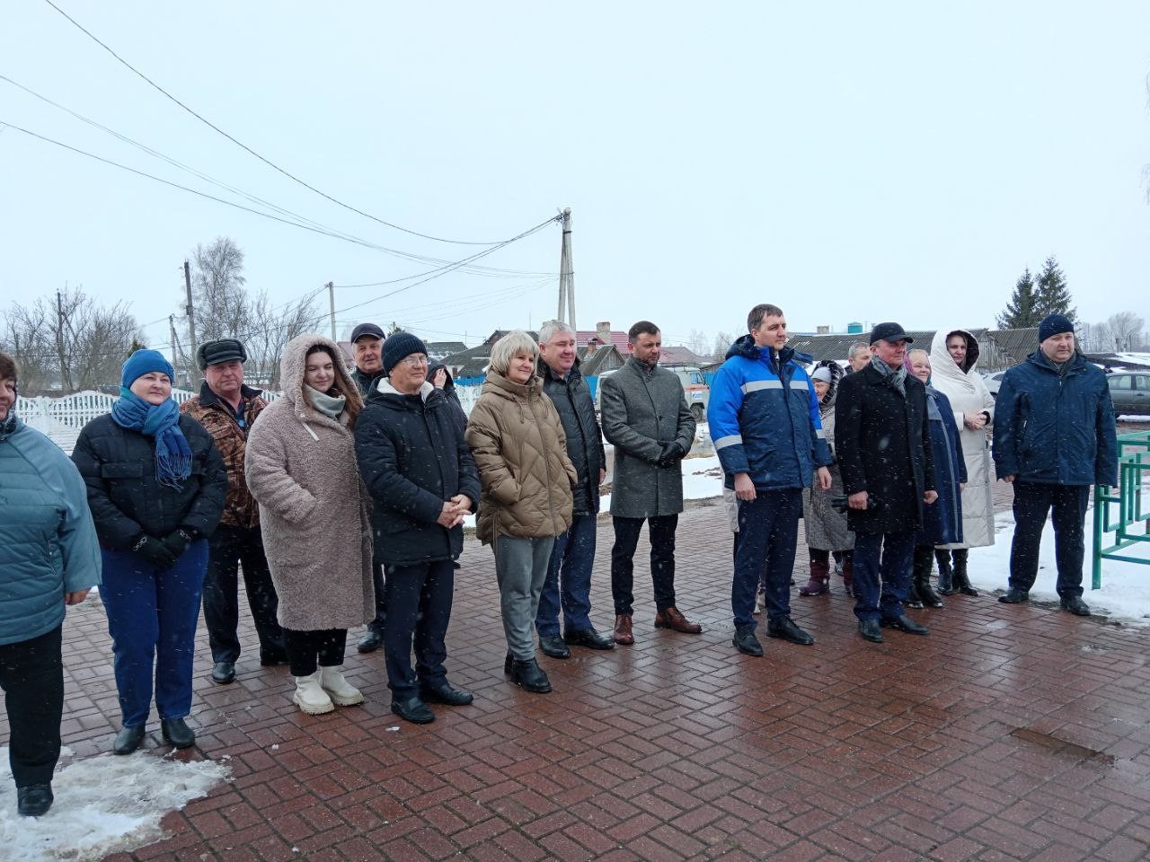 Торжественное открытие объекта «Газоснабжение д. Малые Зимницы Кировского района Калужской области»