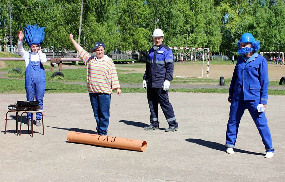 Работники Урдомского ЛПУМГ