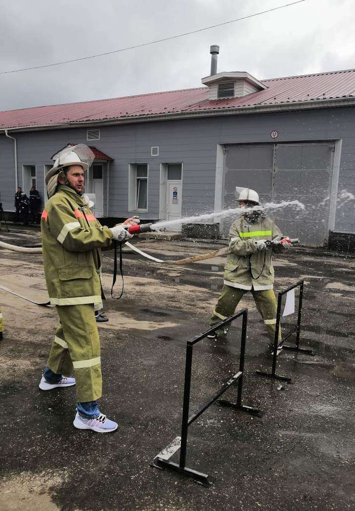 Пожарная эстафета Марафона безопасности труда ООО «Газпром трансгаз Нижний Новгород»