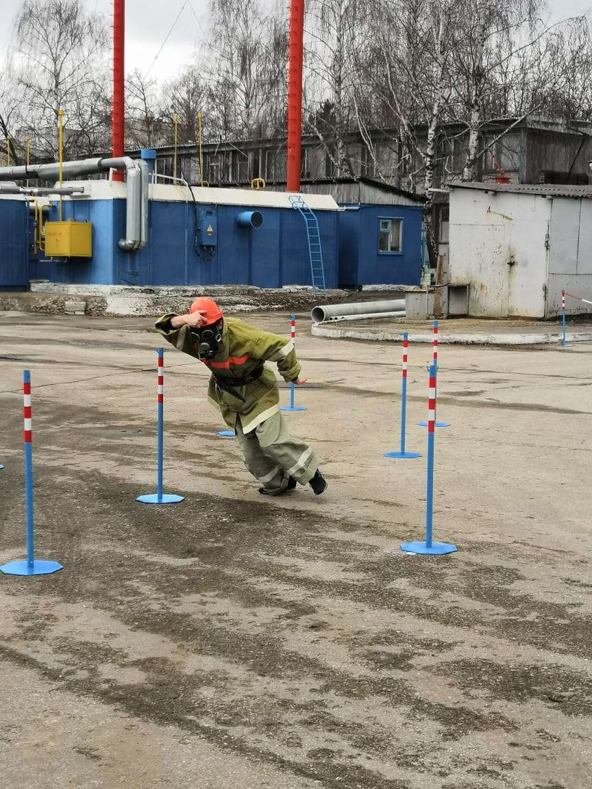 Пожарная эстафета Марафона безопасности труда ООО «Газпром трансгаз Нижний Новгород»