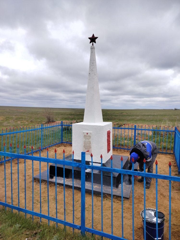 Ремонт памятника в зоне ответственности Зензелинского ЛПУМГ