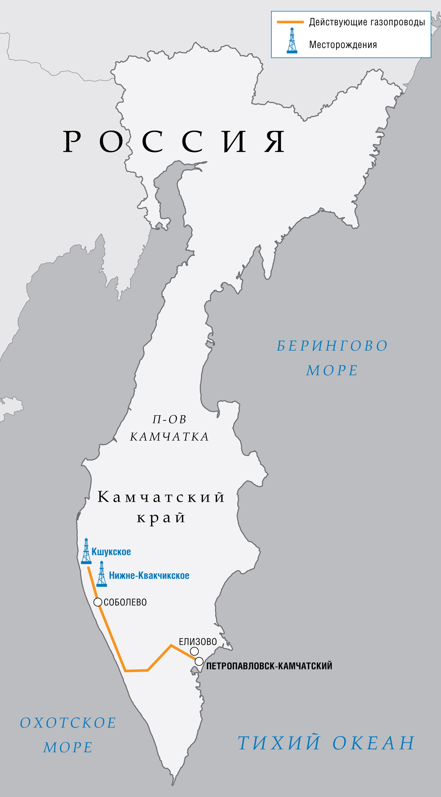 Остров камчатка на карте россии