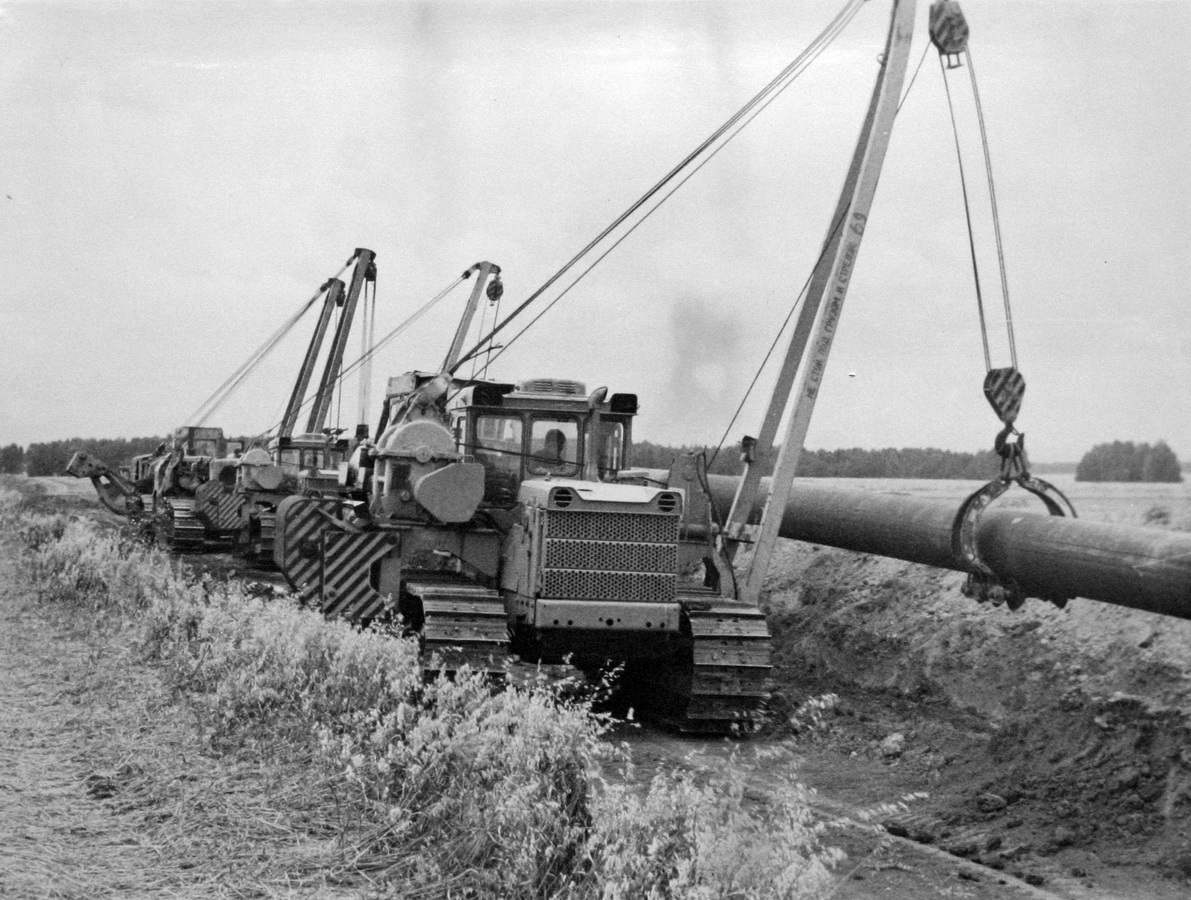 Стр-во газопровода Новосибирск-Барнаул, 1984
