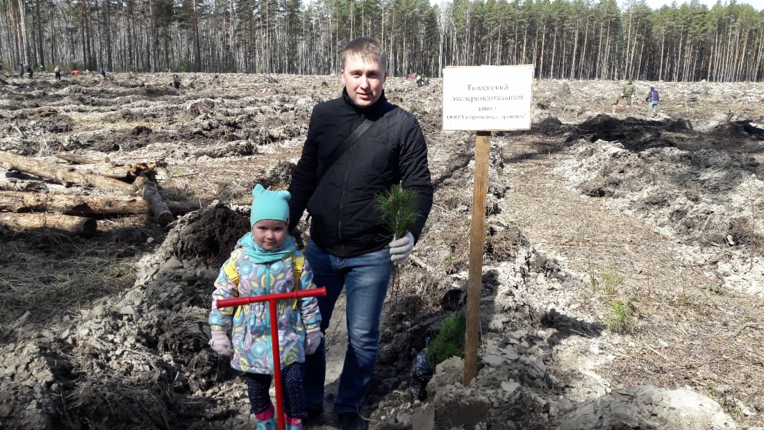 Всероссийский день посадки леса в Тюмени