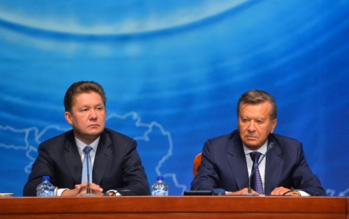 Алексей Миллер и Виктор Зубков
