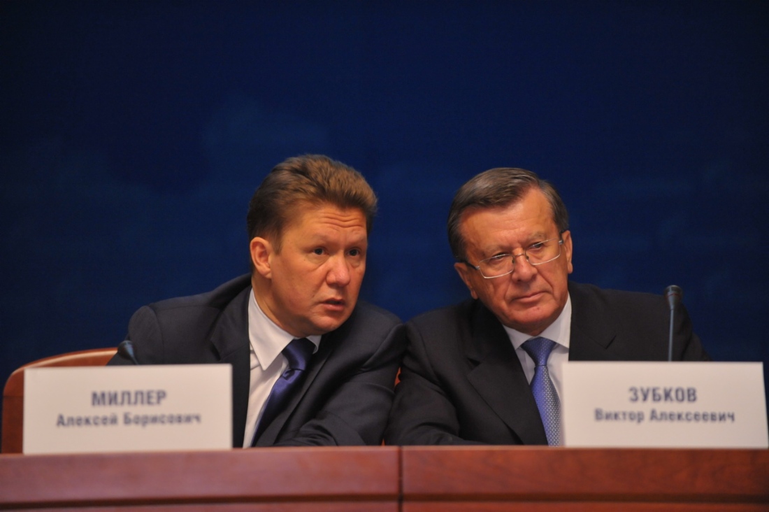 Алексей Миллер и Виктор Зубков