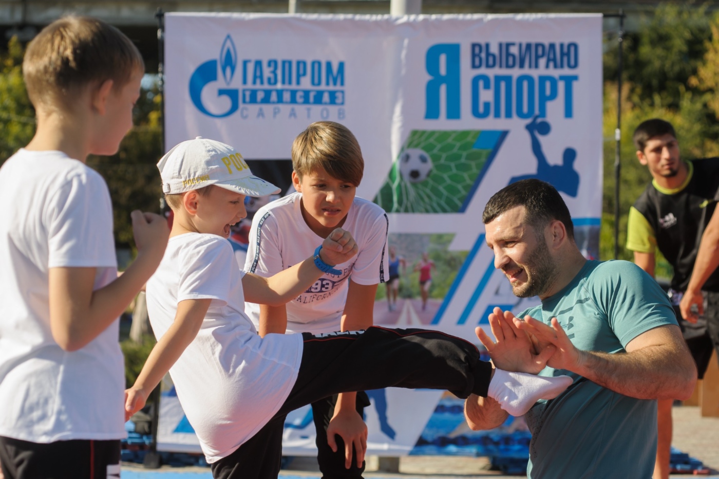 Мастер-класс от чемпиона пользовался успехом