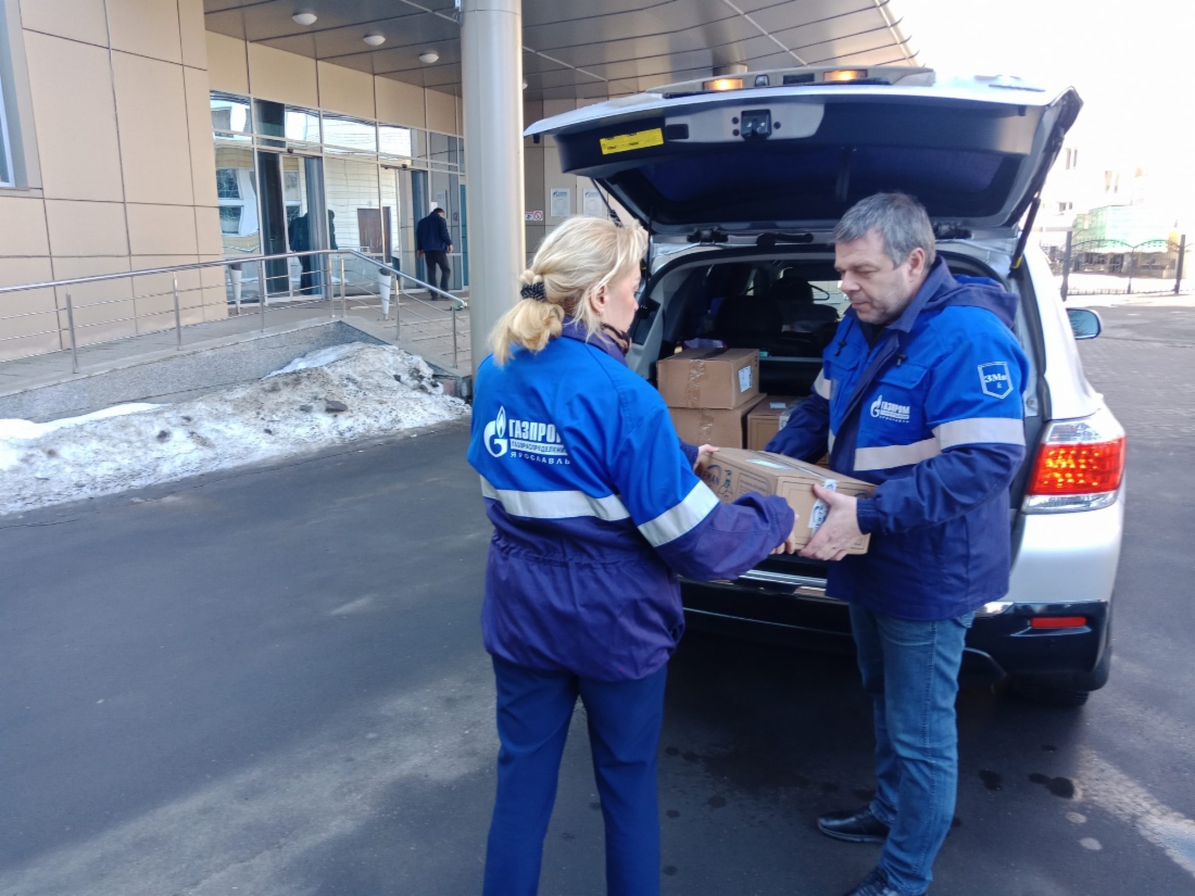 Отправка помощи беженцам из ДНР и ЛНР