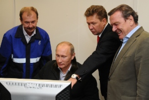 Владимир Путин дает старт заполнению газом газопровода «Северный поток»