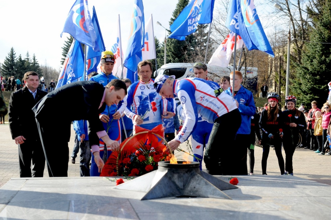 Велопробег в честь Великой Победы