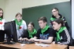 Одна из команд — участниц квеста готовит итоговый анализ экологической ситуации в зоне обследования