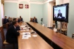 Рабочая встреча Алексея Миллера, секретаря Генерального совета партии «Единая Россия», первого заместителя Председателя Совета Федерации Федерального Собрания Российской Федерации Андрея Турчака и временно исполняющего обязанности Губернатора Омской области Виталия Хоценко