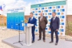 Генеральный директор АО «Газпром газораспределение Киров», ООО «Газпром межрегионгаз Киров» Александр Чиликин (у микрофона), губернатор Кировской области Александр Соколов (в центре)