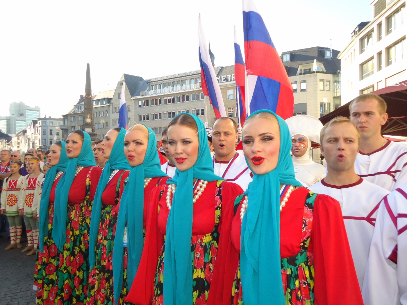 Участники фестиваля в городе Бонн (Германия), 22–25 августа 2012 г.