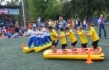В спортивном марафоне ребята показали, насколько они дружны