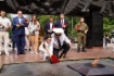 Церемония зажжения Вечного огня в Новокузнецке