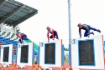 Первый этап соревнований — стометровая полоса с препятствиями