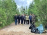 Коллеги очистили сквер в микрорайоне Заозерном в Новом Уренгое