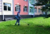 Уборка территории школы-интерната для глухих детей