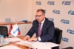 С докладом перед участниками панельной сессии на Тюменском нефтегазовом форуме выступает генеральный директор ООО «Газпром недра» Всеволод Черепанов
