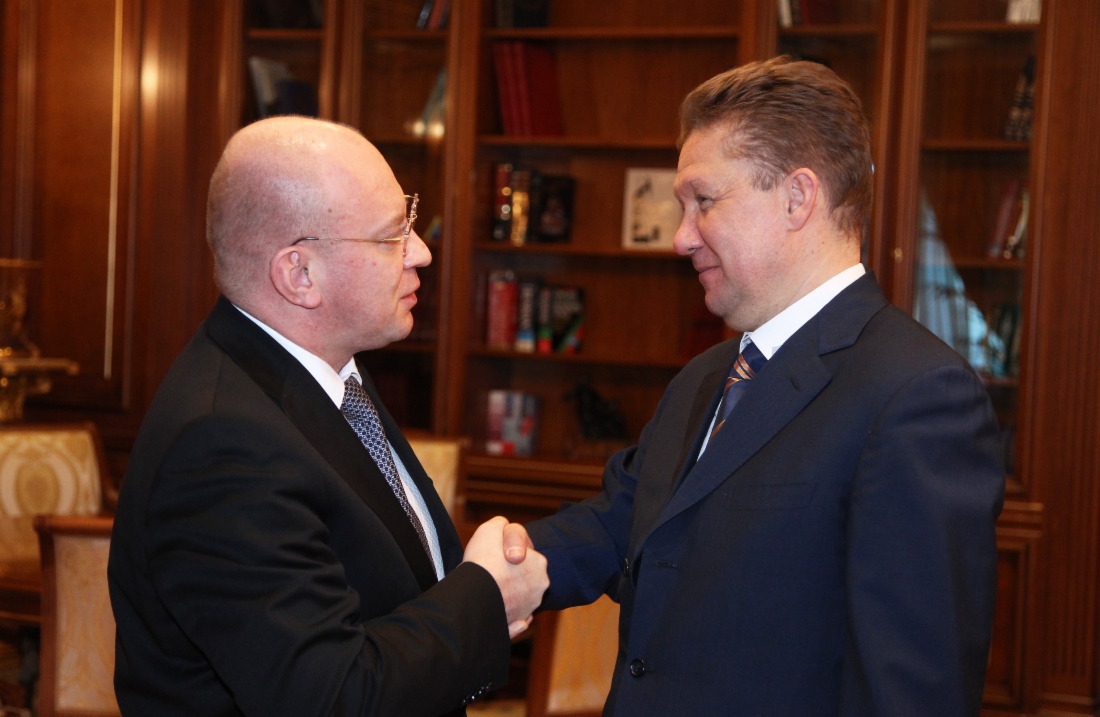 Встреча  Алексея Миллера и Губернатора Ненецкого автономного округа Игоря Федорова