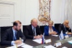 Генеральный Управляющий концерна ENI Паоло Скарони (второй слева) во время встречи с Алексеем Миллером в рамках Петербургского международного экономического форума — 2013