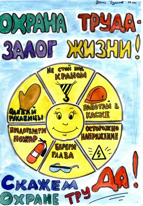 Рисунок Дениса Чурилова (возрастная группа 12–16 лет)