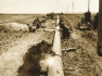 На строительстве газопровода Саратов — Москва. Саратовская область 4 июня 1945 г.