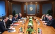 Рабочая встреча Алексея Миллера и Главного исполнительного директора Royal Dutch Shell plc Бена ван Бердена