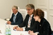 Председатель Правления, Президент компании Gasunie Хан Феннема во время встречи с Алексеем Миллером