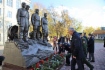 Торжественная церемония открытия памятника экипажу танка Т-34 в Могилевском сквере Тулы