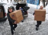 Газовики привезли воспитанникам церковно-приходской школы храма Вознесения Господня в Екатеринбурге 150 наборов сладких подарков