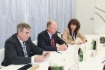 Председатель Правления, Президент Gasunie Паул ван Гелдер (в центре) во время встречи с Алексеем Миллером