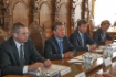 Алексей Миллер во время встречи с Президентом Республики Сербская Милорадом Додиком
