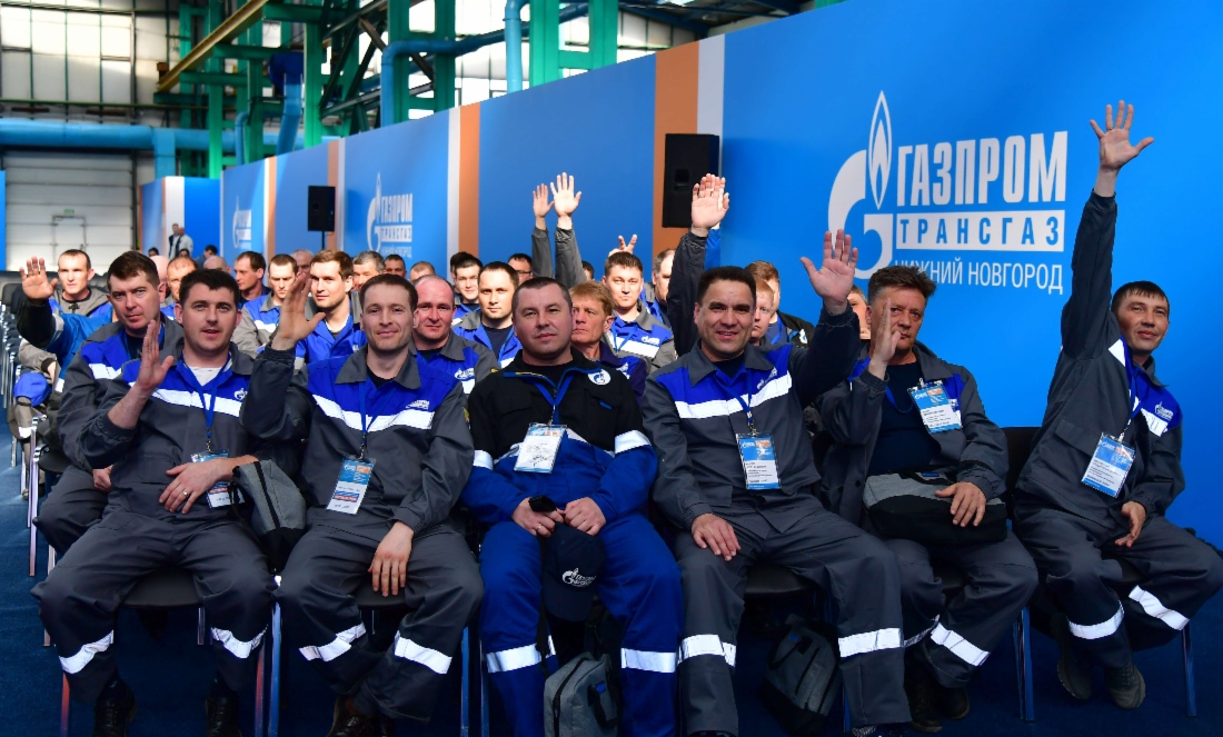 Практическая часть Единого дня охраны труда в ООО «Газпром трансгаз Нижний Новгород»