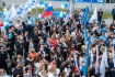 Митинг в честь 50-летия открытия Уренгойского нефтегазоконденсатного месторождения