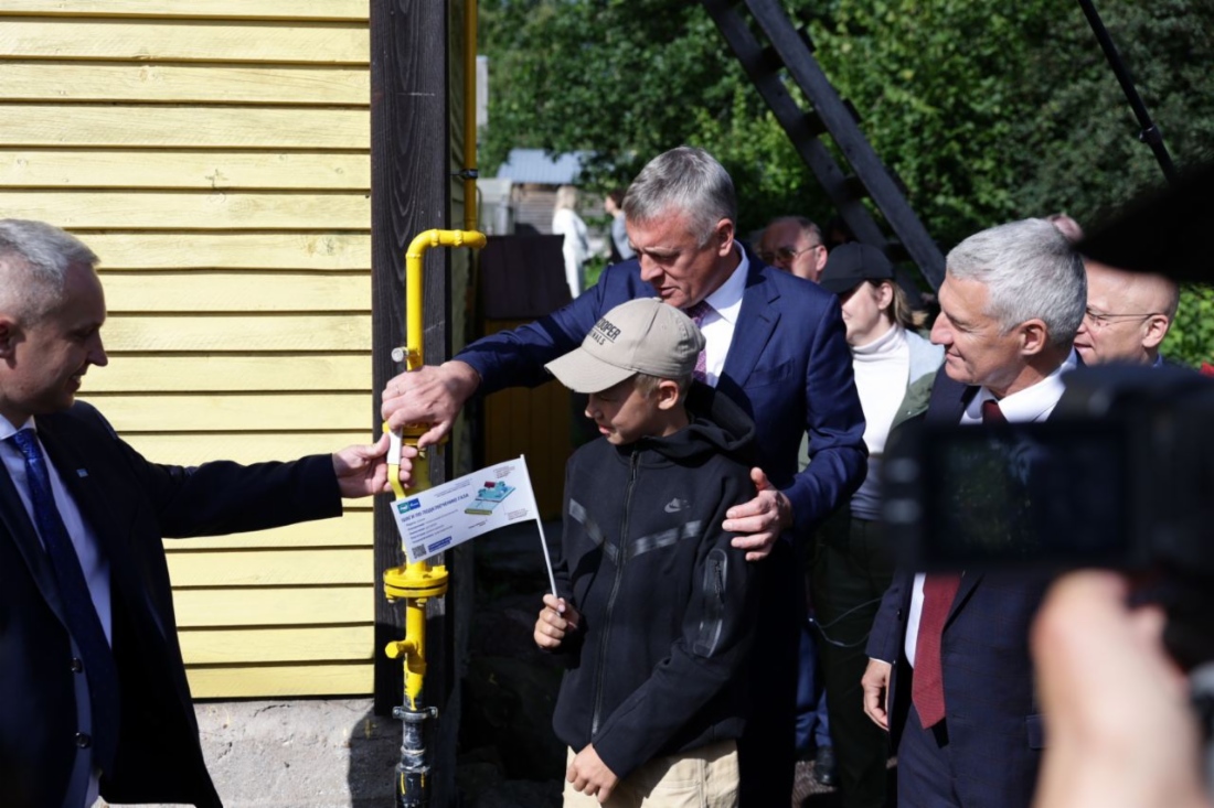 В Республике Карелия введены в эксплуатацию газопровод-отвод и газораспределительная станция