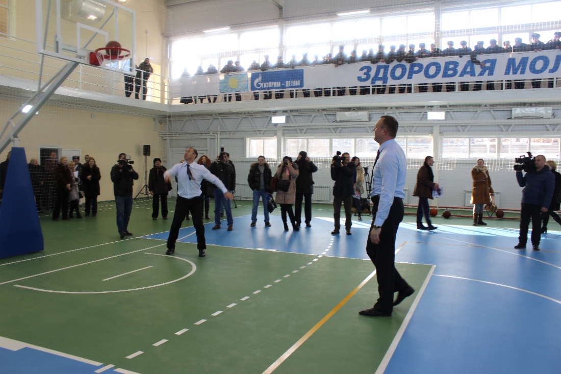 «Газпром трансгаз Волгоград» открыл многофункциональный физкультурно-оздоровительный комплекс