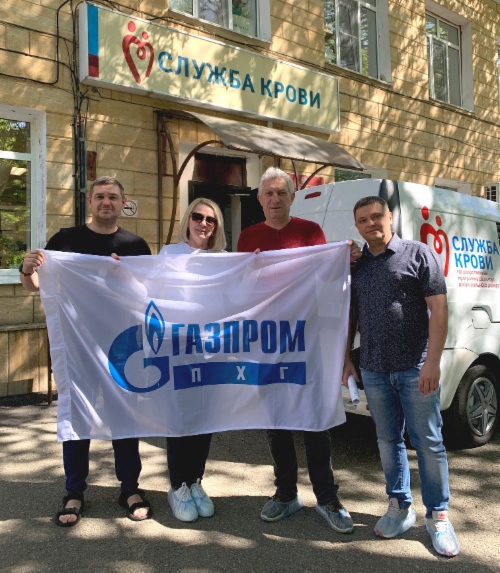 Донорская акция с участием работников филиала «Ставропольское УАВР и КРС»