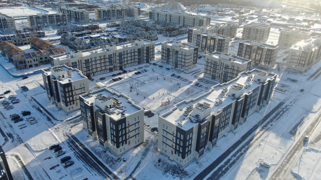 Жилой микрорайон для сотрудников Амурского ГПЗ. 2023 год
