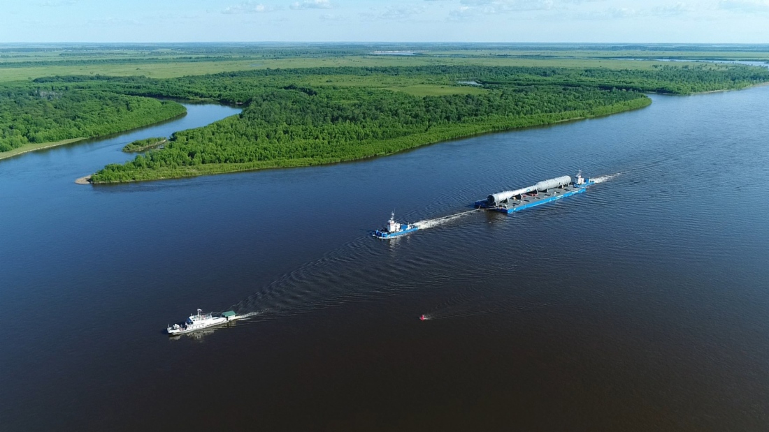 Доставка крупногабаритного оборудования для Амурского ГПЗ