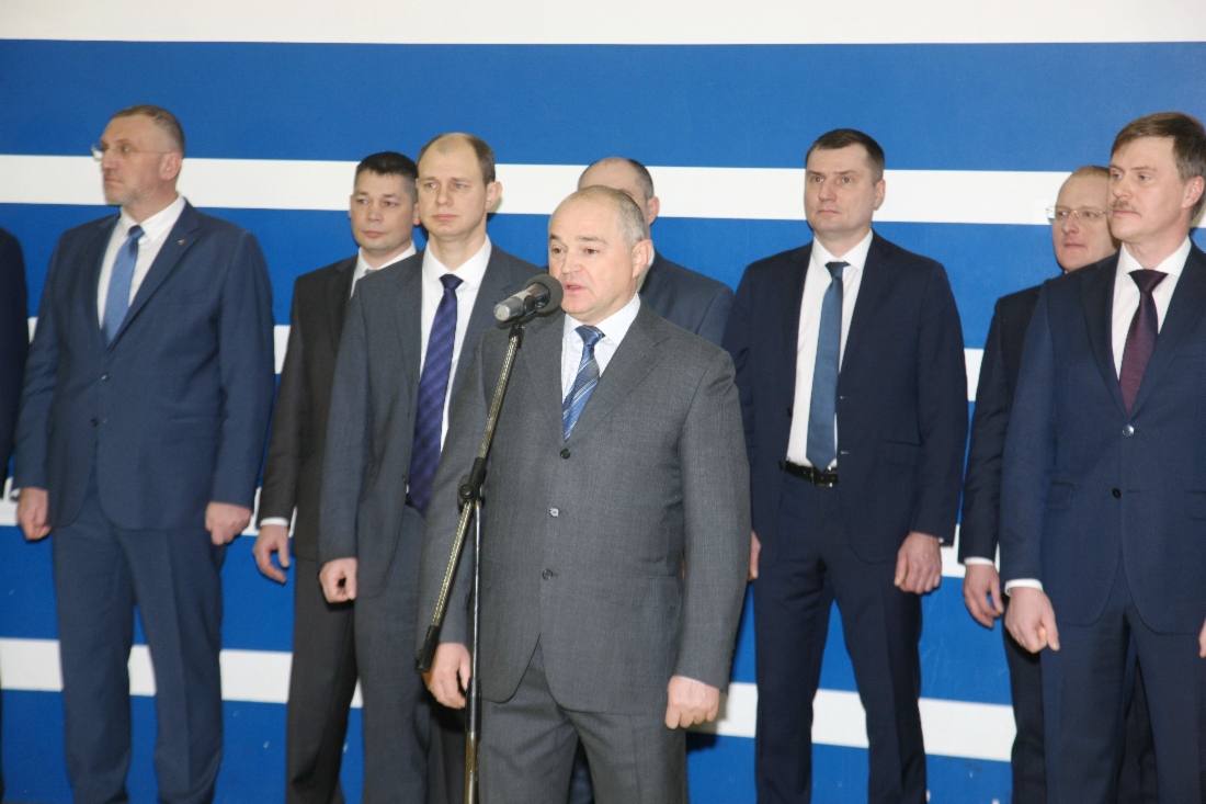 Сергей Меньшиков поприветствовал участников Спартакиады