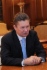 Алексей Миллер во время рабочей встречи с Губернатором Курганской области Олегом Богомоловым