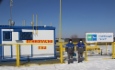 Пункт редуцирования газа в селе Раздолье Ульяновской области