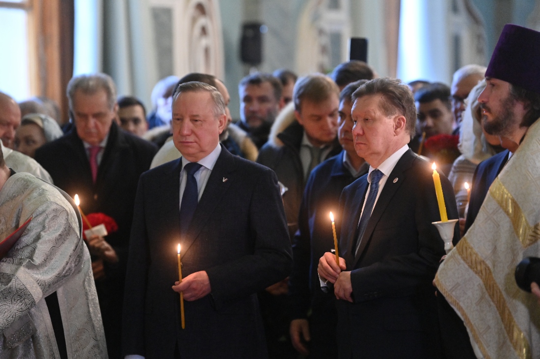 Александр Беглов и Алексей Миллер
