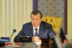 Председатель Совета директоров ОАО «Газпром», Председатель Правления — генеральный директор ООО «Газпром газомоторное топливо» Виктор Зубков во время совещания по вопросам взаимодействия «Газпрома» и субъектов РФ в области расширения региональных рынков газомоторного топлива