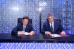 Губернатор Брянской области Александр Богомаз и Алексей Миллер