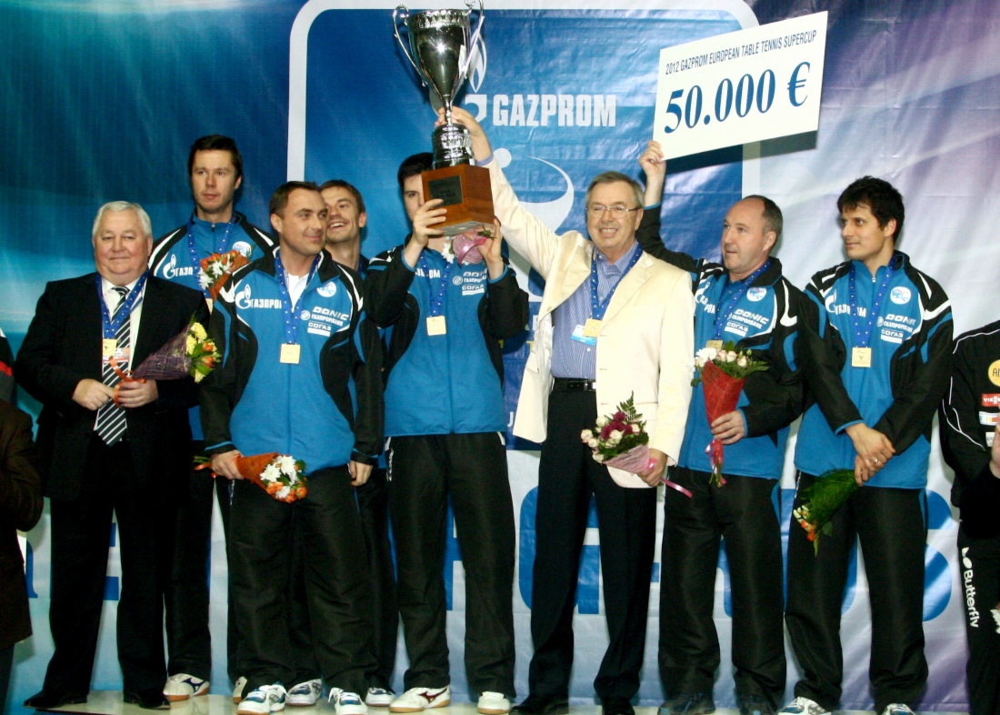 Оренбургский клуб «Факел Газпрома» стал победителем турнира «2012 Gazprom European Super Cup»