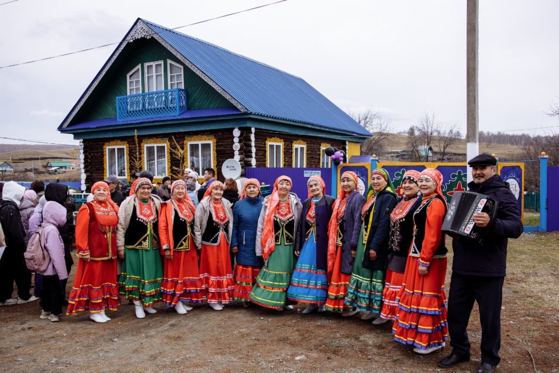 У жителей деревни Верхнеидрисово настоящий праздник